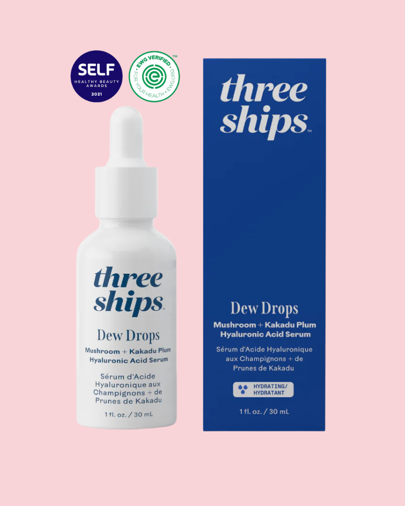 ThreeShips Dew Drops Mushroom + Kakadu Plum Hyaluronic Acid Serum