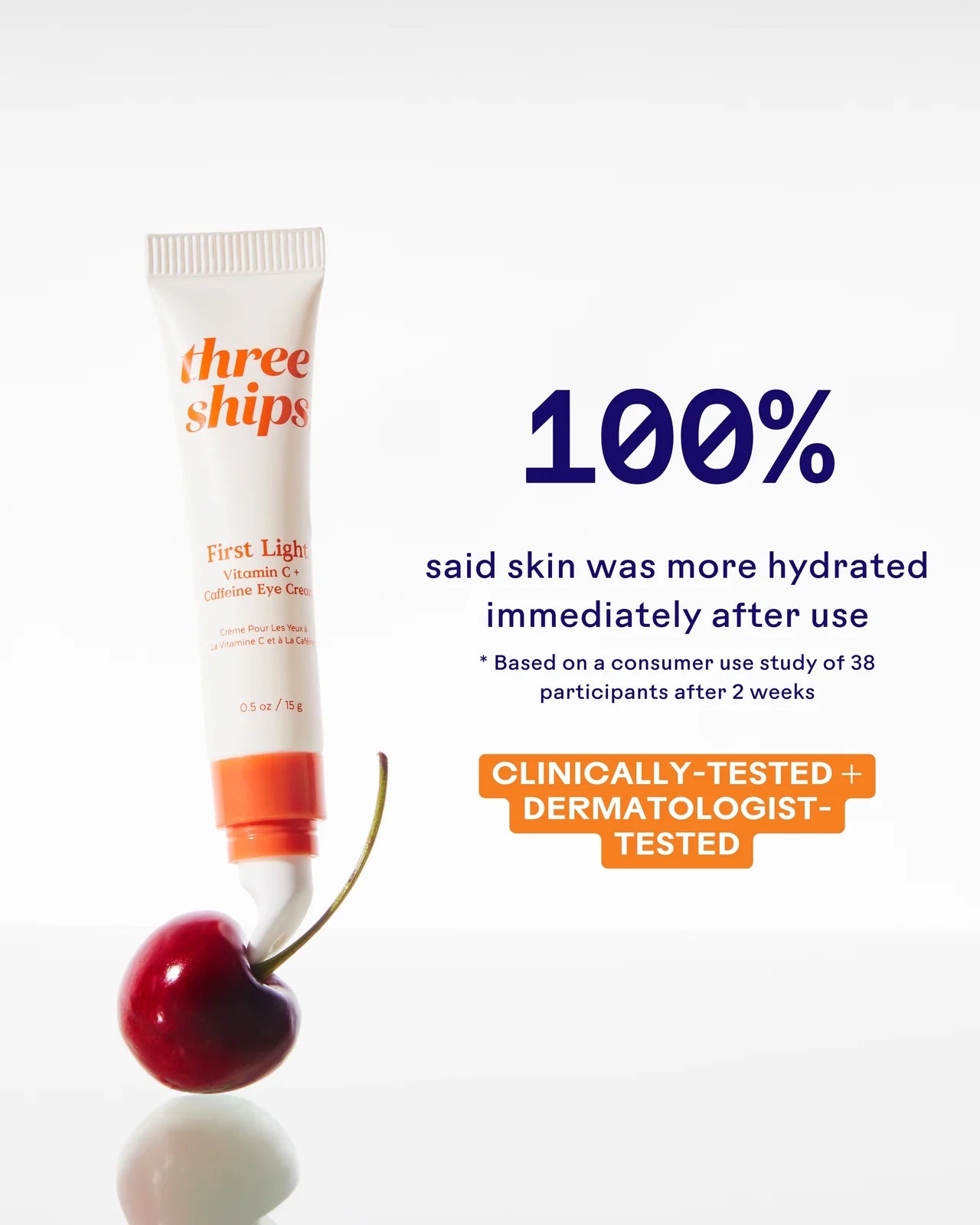 ThreeShips First Light™ Vitamin C + Caffeine Eye Cream