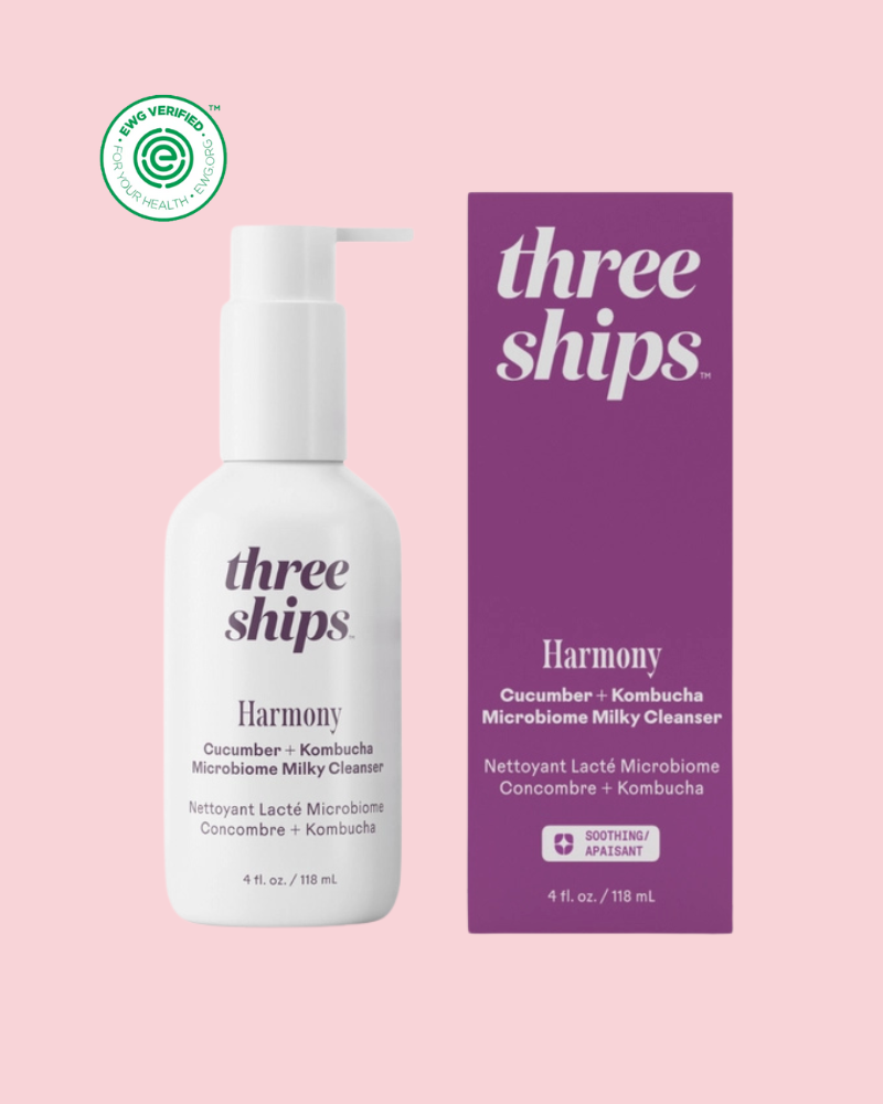 ThreeShips Harmony Cucumber + Kombucha Microbiome Balancing Cleanser