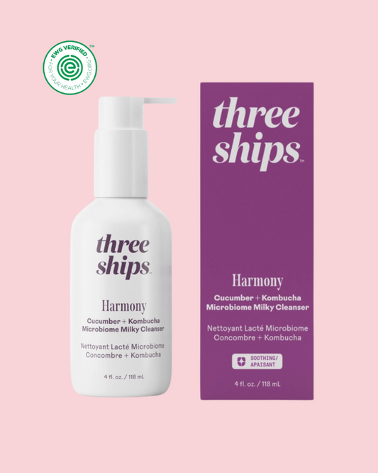 ThreeShips Harmony Cucumber + Kombucha Microbiome Balancing Cleanser